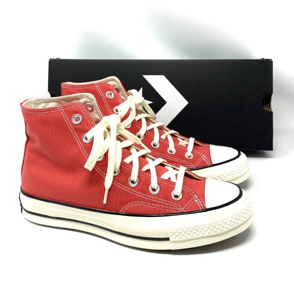 🎄SALE🎄 CONVERSE Iconic Cushion Women's Sneakers CHUK 70 Hi Top Terracotta Pink - Picture 5 of 10